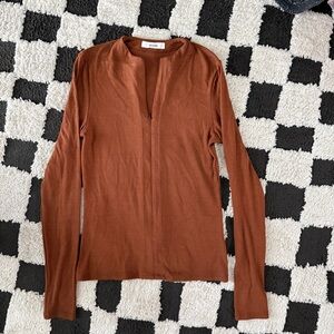 Joah Brown Long Sleeve Top
